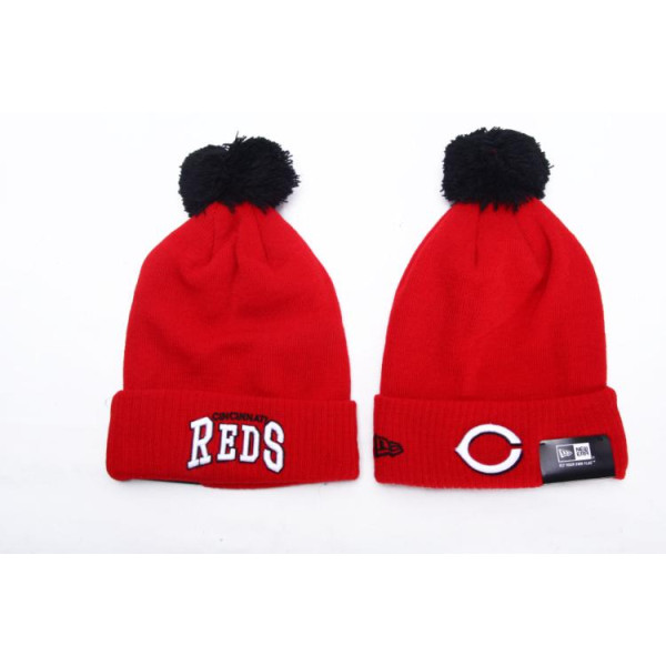 cincinnati reds knit hat